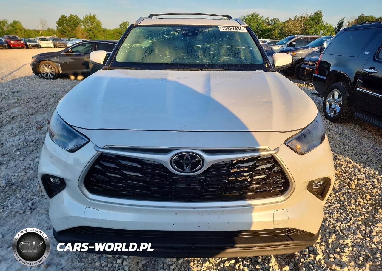 2022 Toyota Highlander Xle VIN:5TDHZRBH2NS253762 - 5