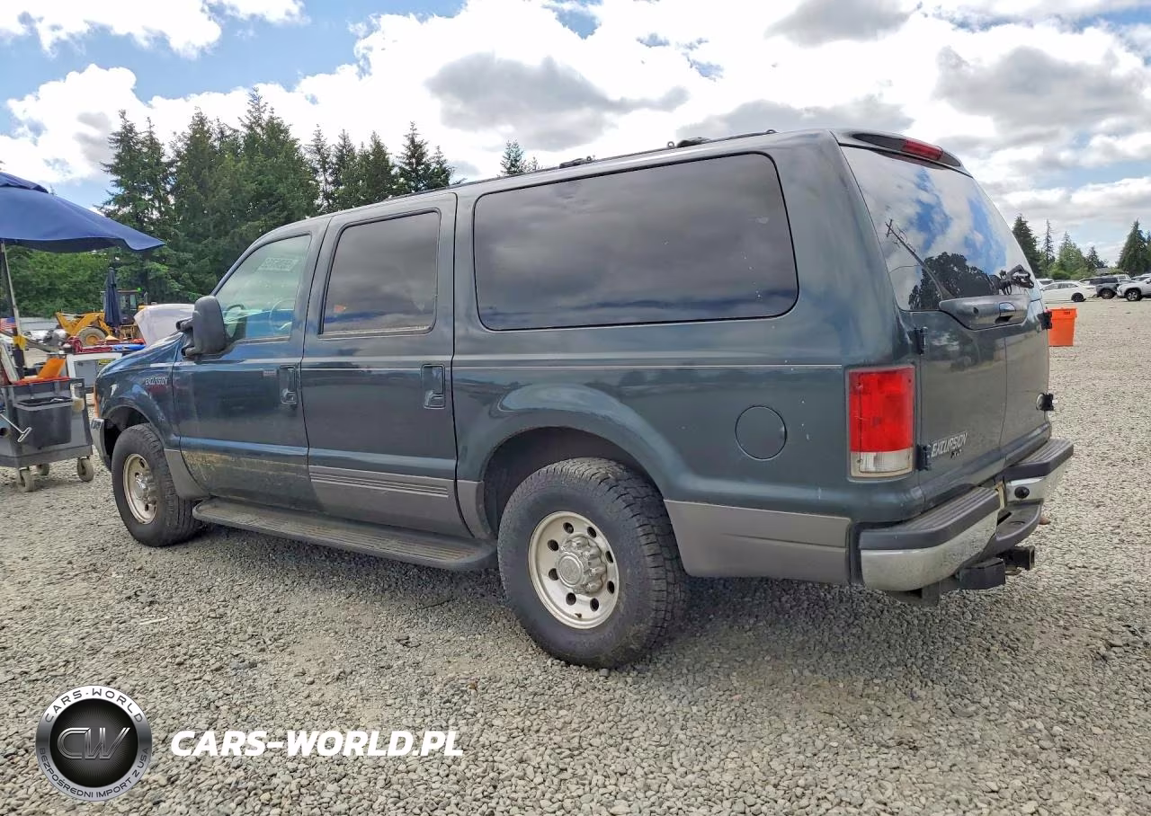 2001 Ford Excursion Xlt VIN:1FMNU40L01EB53392 - 2