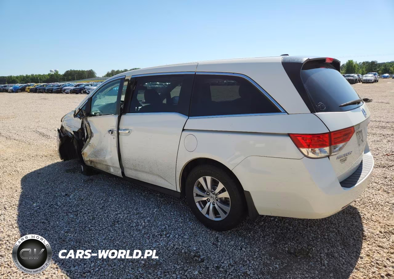 2016 Honda Odyssey Exl VIN:5FNRL5H6XGB095327 - 2
