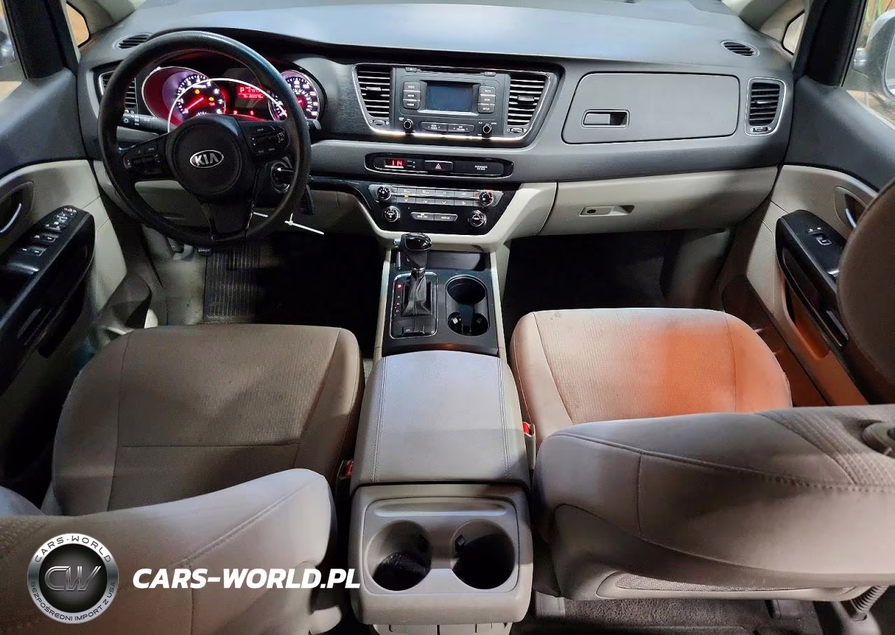 2017 Kia Sedona Lx VIN:KNDMB5C14H6242411 - 8