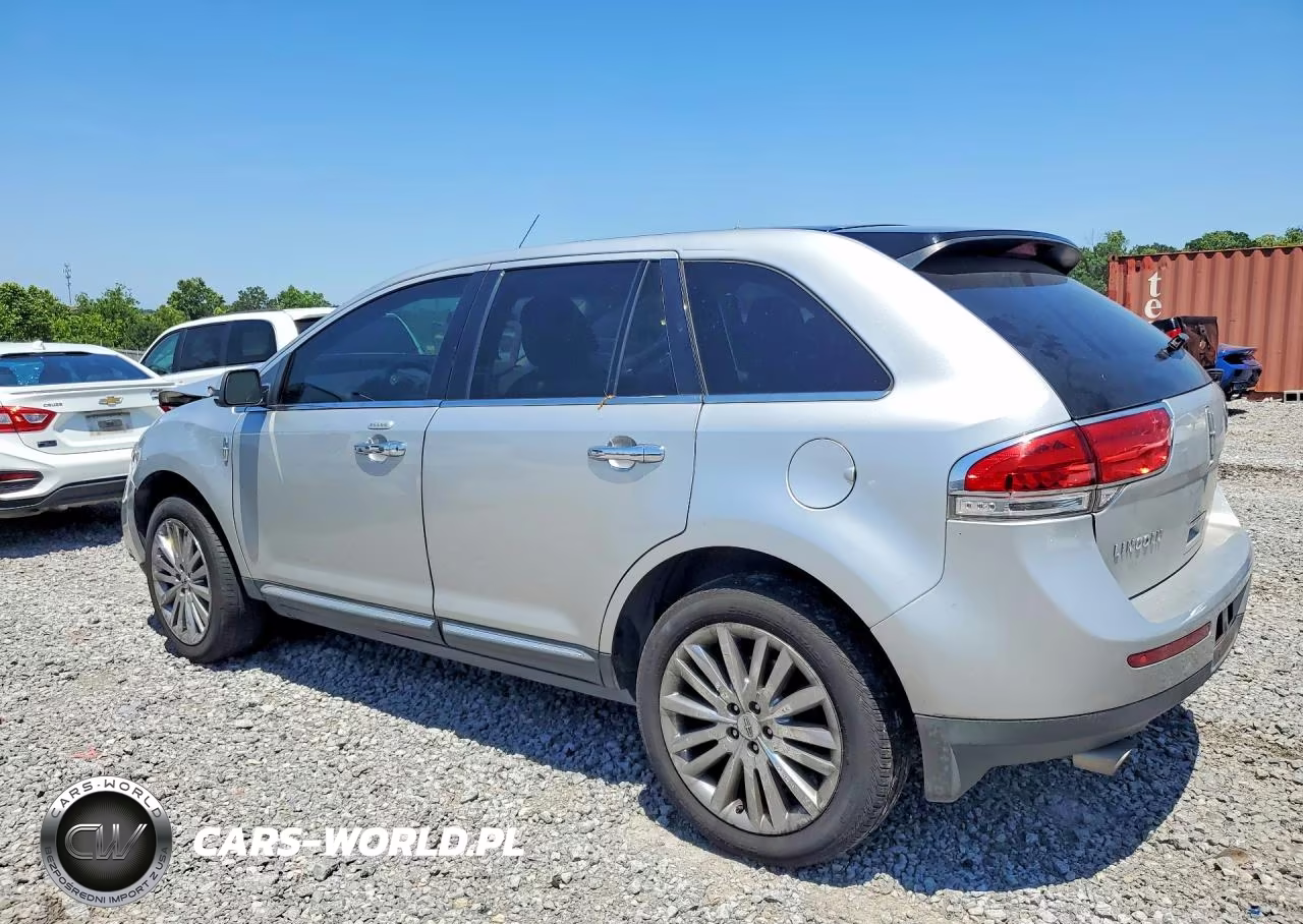 2012 Lincoln Mkx VIN:2LMDJ8JK4CBL16209 - 2