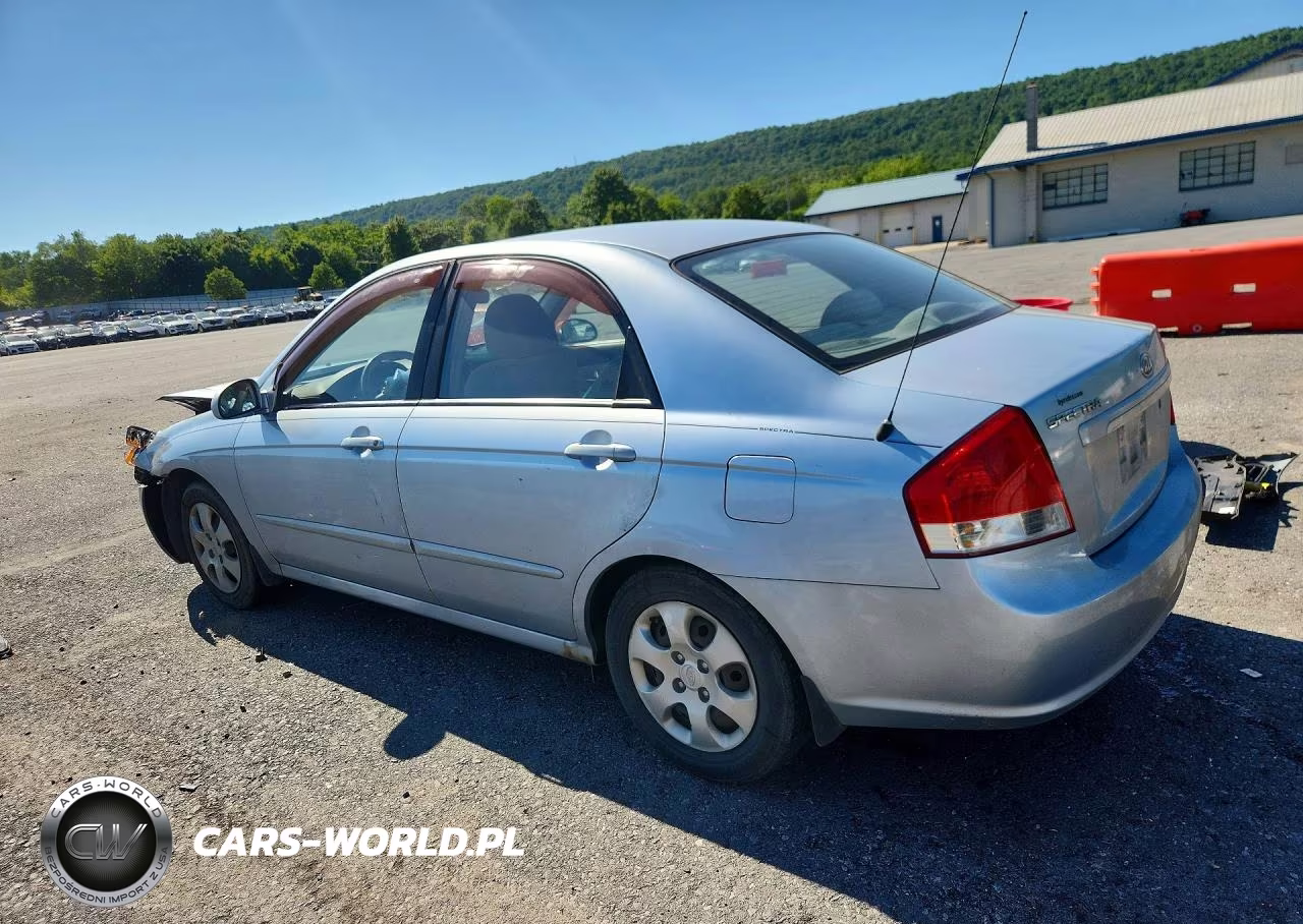 2007 Kia Spectra VIN:KNAFE121X75474510 - 2