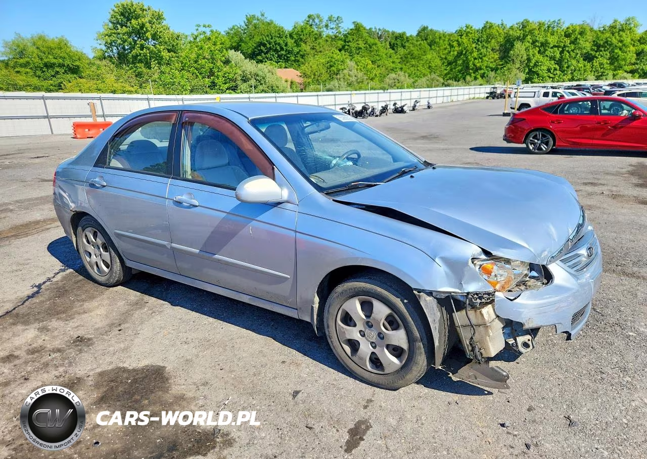 2007 Kia Spectra VIN:KNAFE121X75474510 - 4