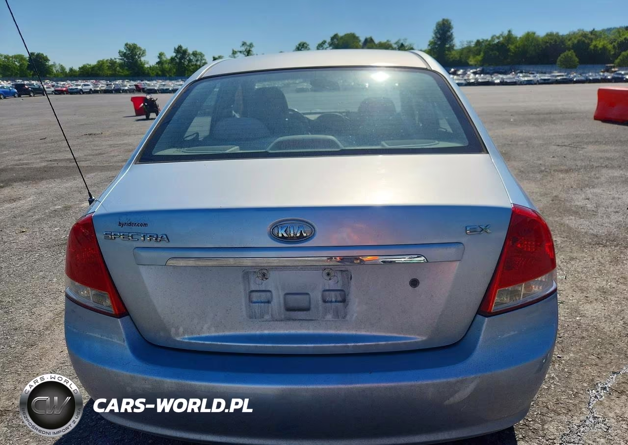 2007 Kia Spectra VIN:KNAFE121X75474510 - 6