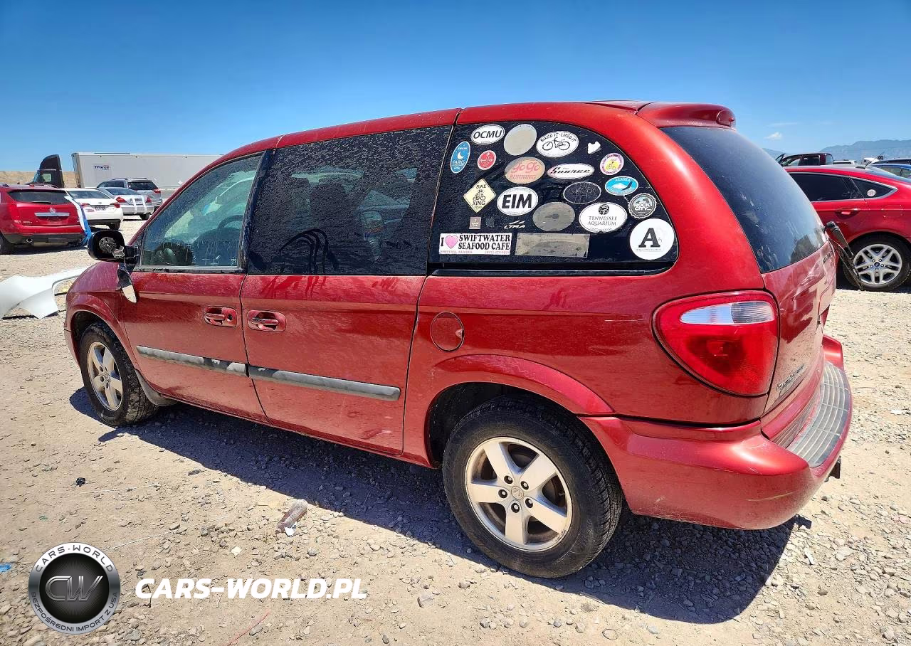 2006 Dodge Caravan Sxt VIN:1D4GP45R26B742425 - 2