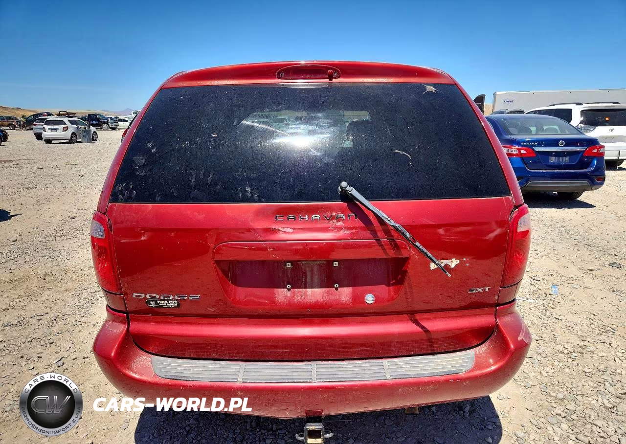2006 Dodge Caravan Sxt VIN:1D4GP45R26B742425 - 6