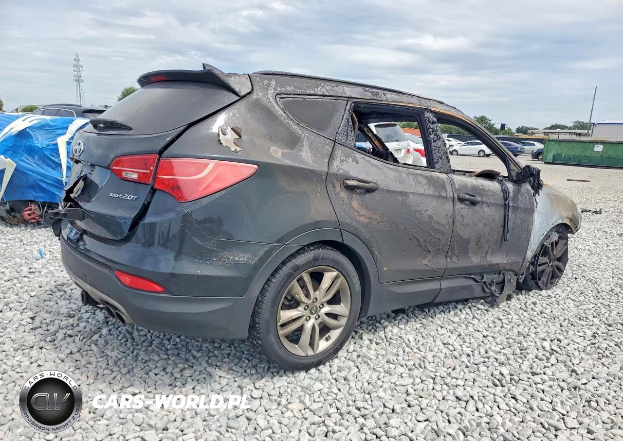 2013 Hyundai Santa Fe Sport 2.0T VIN:5XYZU3LAXDG089707 - 3