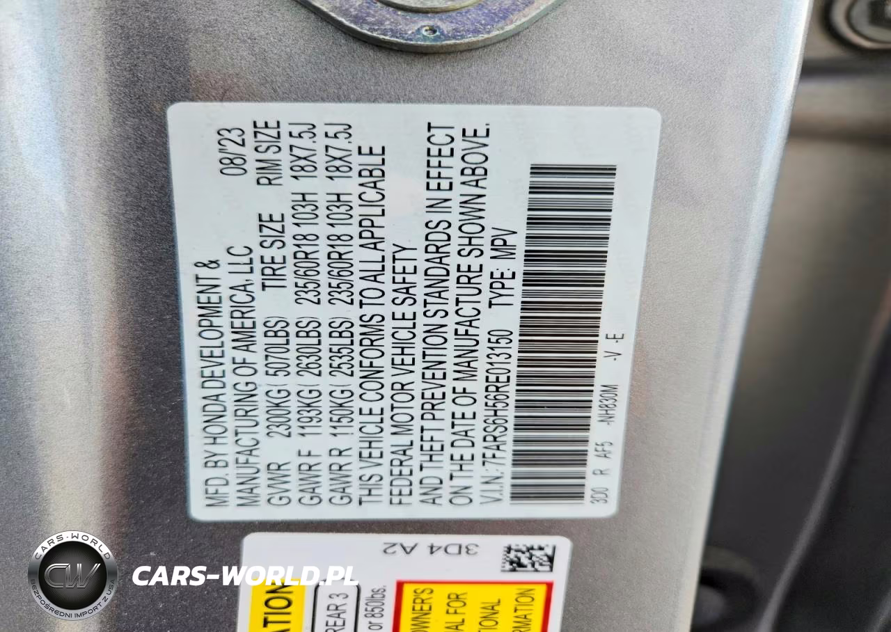 2024 Honda Cr-V Sport VIN:7FARS6H56RE013150 - 12