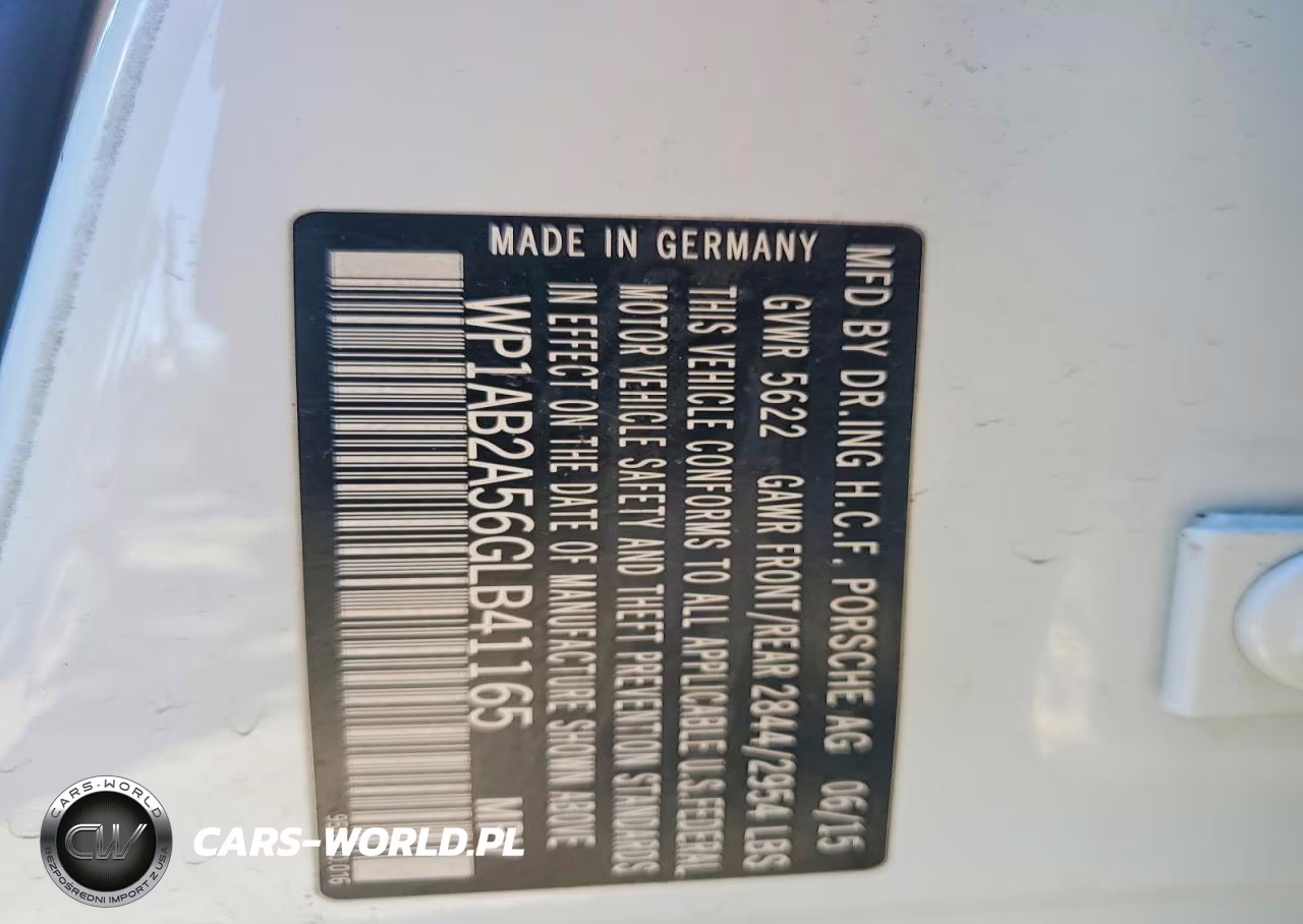 2016 Porsche Macan S VIN:WP1AB2A56GLB41165 - 13