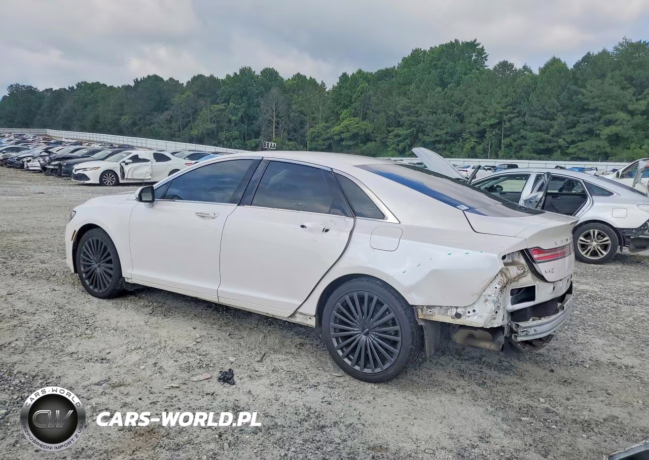 2018 Lincoln Mkz Reserve VIN:3LN6L5E94JR625780 - 2