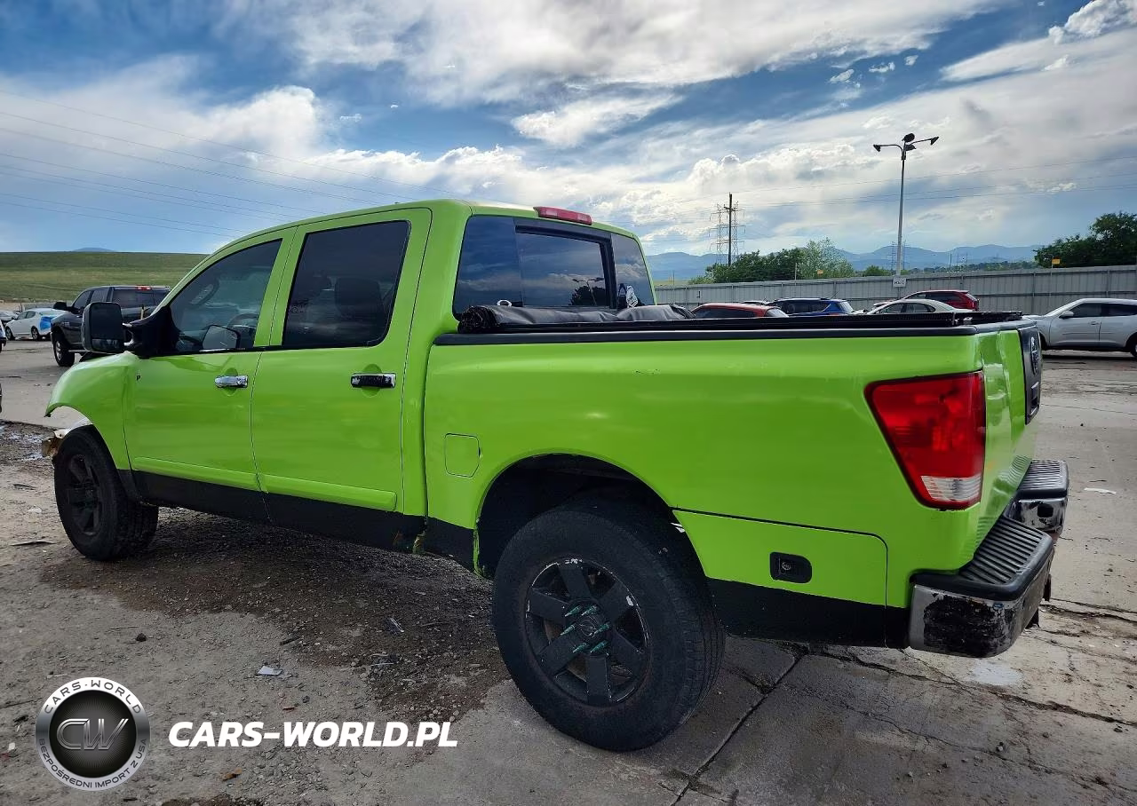 2006 Nissan Titan Xe-Se-Le VIN:1N6BA07B46N527061 - 2