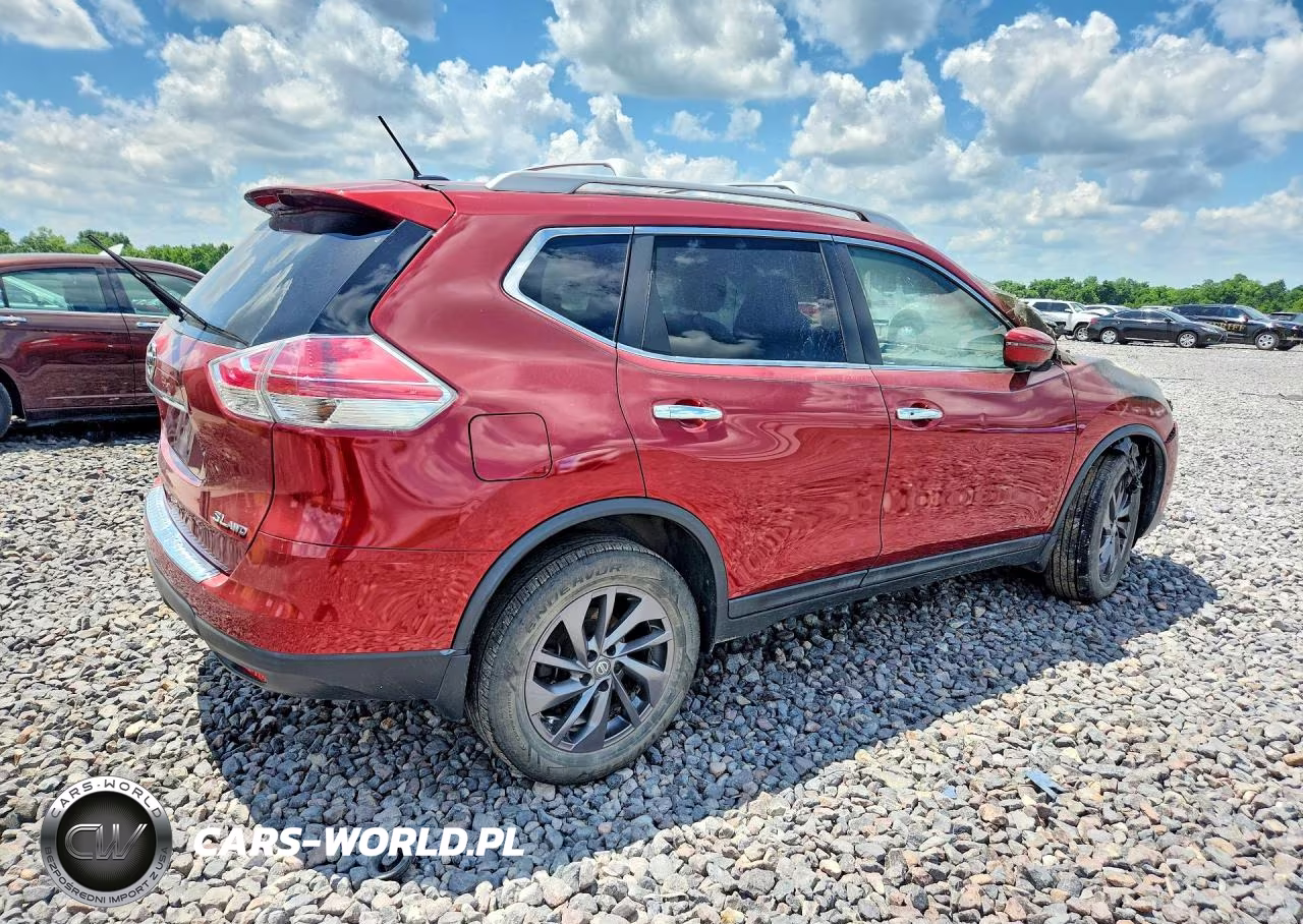 2016 Nissan Rogue Sl VIN:5N1AT2MV7GC892281 - 3