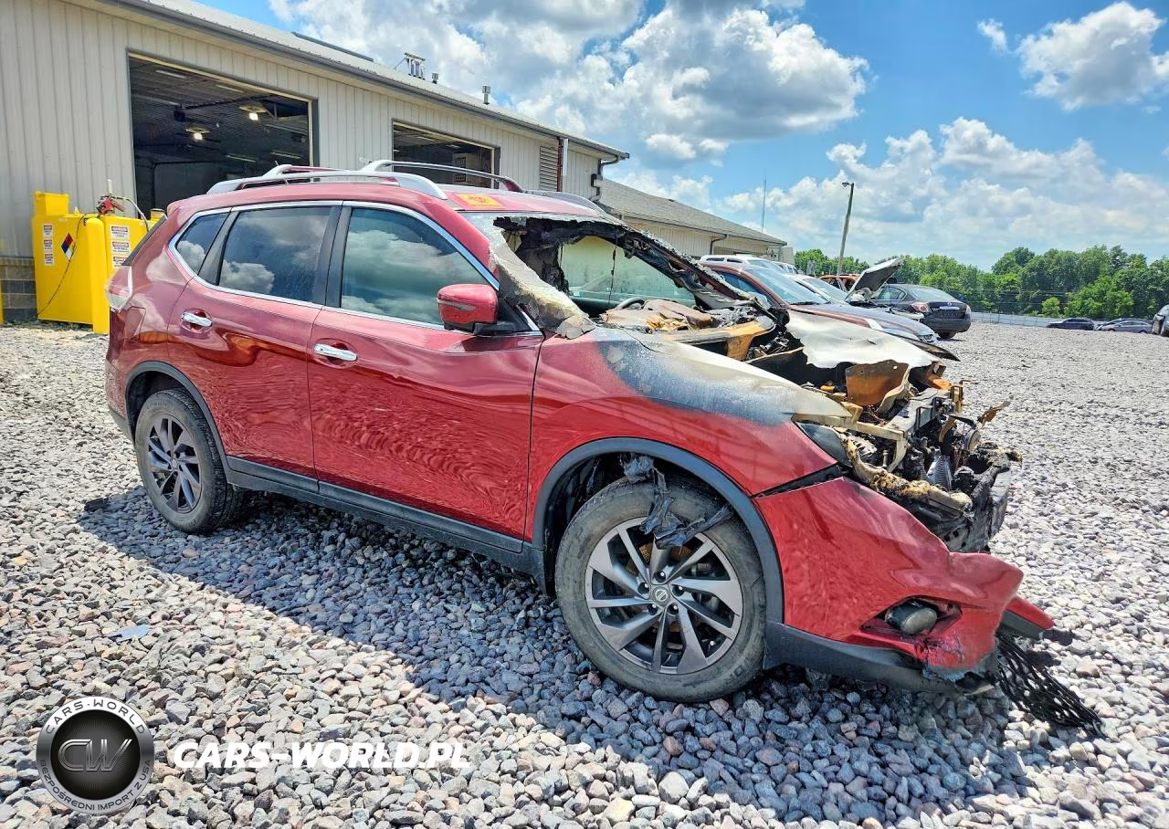 2016 Nissan Rogue Sl VIN:5N1AT2MV7GC892281 - 4