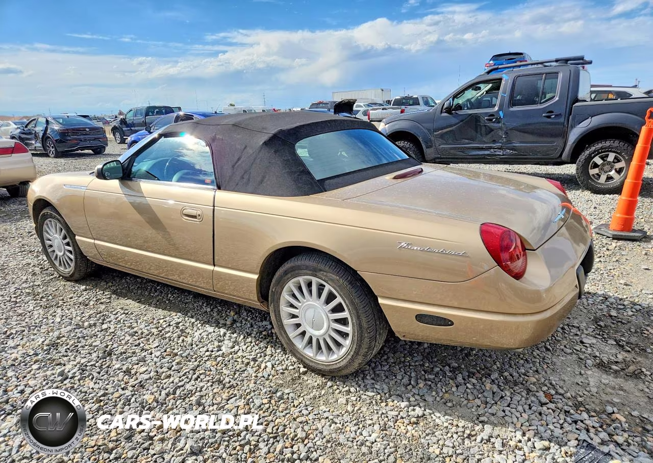 2005 Ford Thunderbird VIN:1FAHP60A45Y107724 - 2