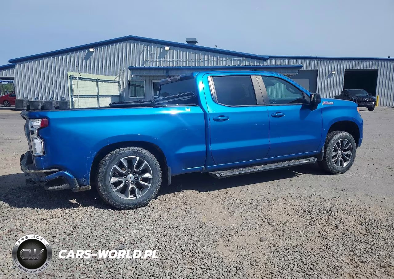 2022 Chevrolet Silverado K1500 Rst VIN:1GCUDEED6NZ630395 - 3