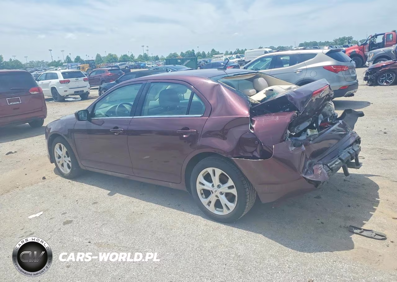 2012 Ford Fusion Se VIN:3FAHP0HA5CR248962 - 2
