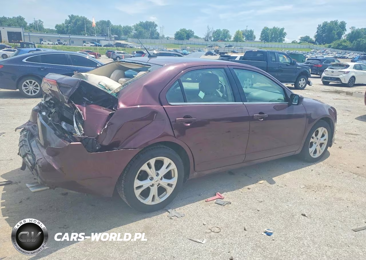 2012 Ford Fusion Se VIN:3FAHP0HA5CR248962 - 3