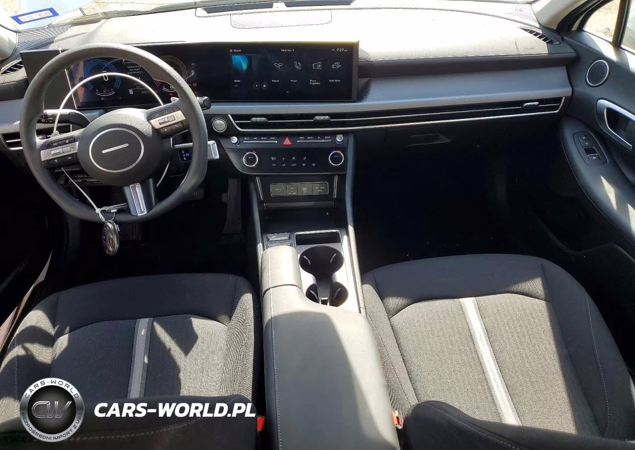 2026 Hyundai Sonata Hybrid Blue VIN:KMHL24JJ8TA161969 - 8