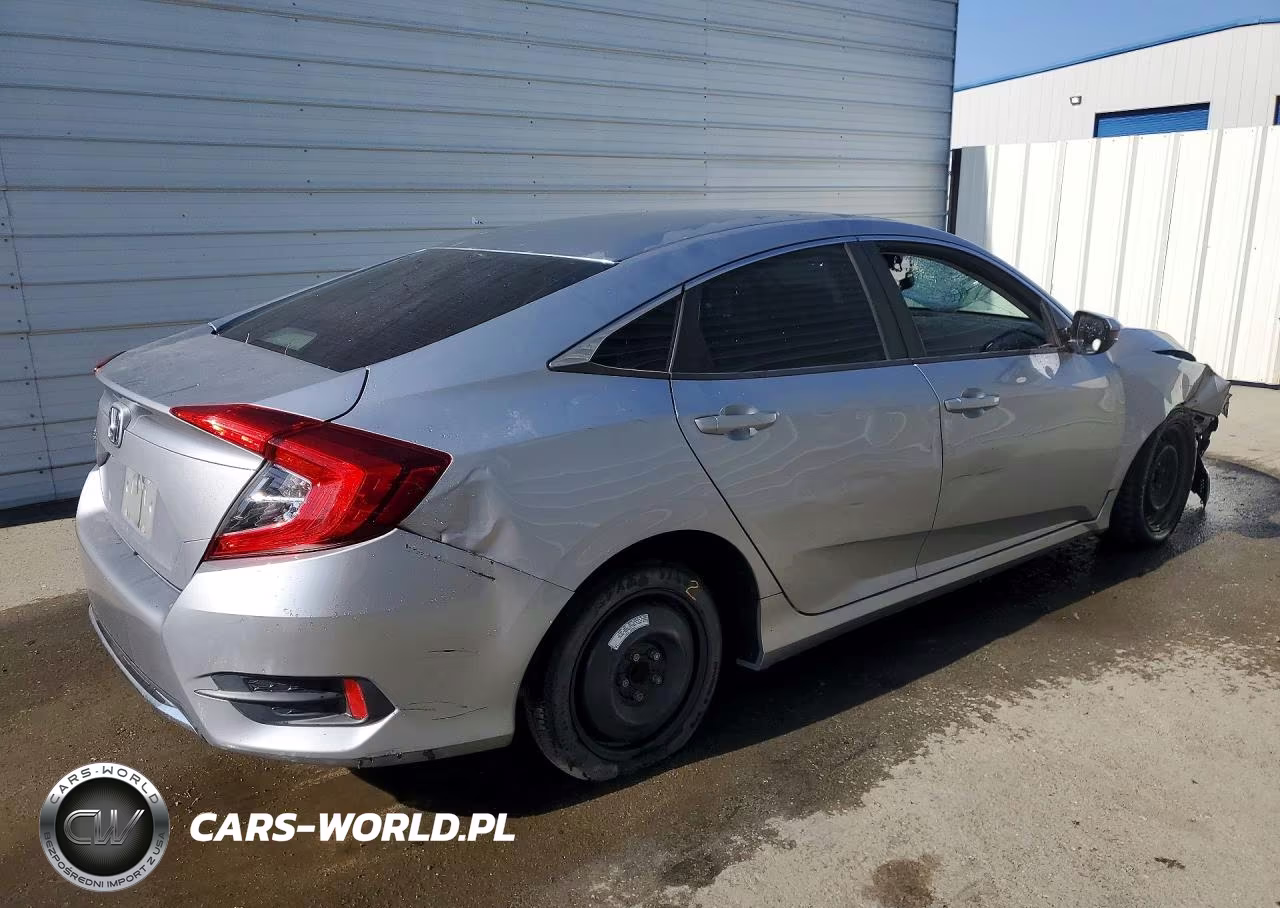 2019 Honda Civic Lx VIN:2HGFC2F61KH540367 - 3