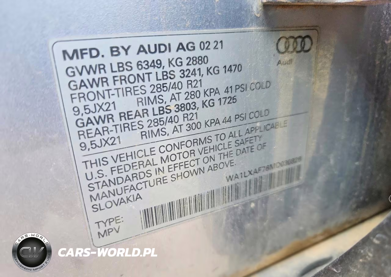 2021 Audi Q7 Premium Plus VIN:WA1LXAF76MD030826 - 13