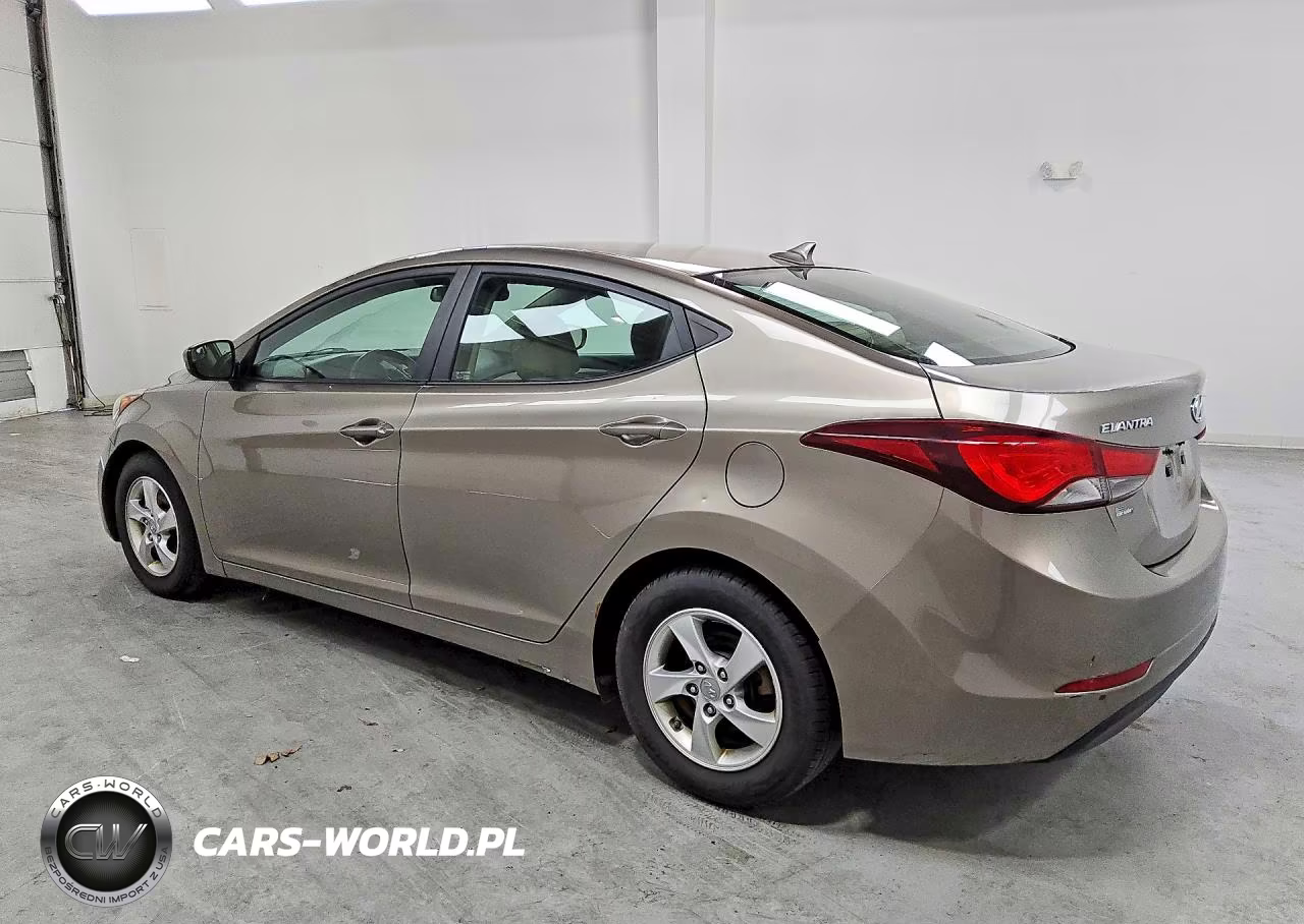 2014 Hyundai Elantra Se VIN:5NPDH4AE4EH523852 - 2