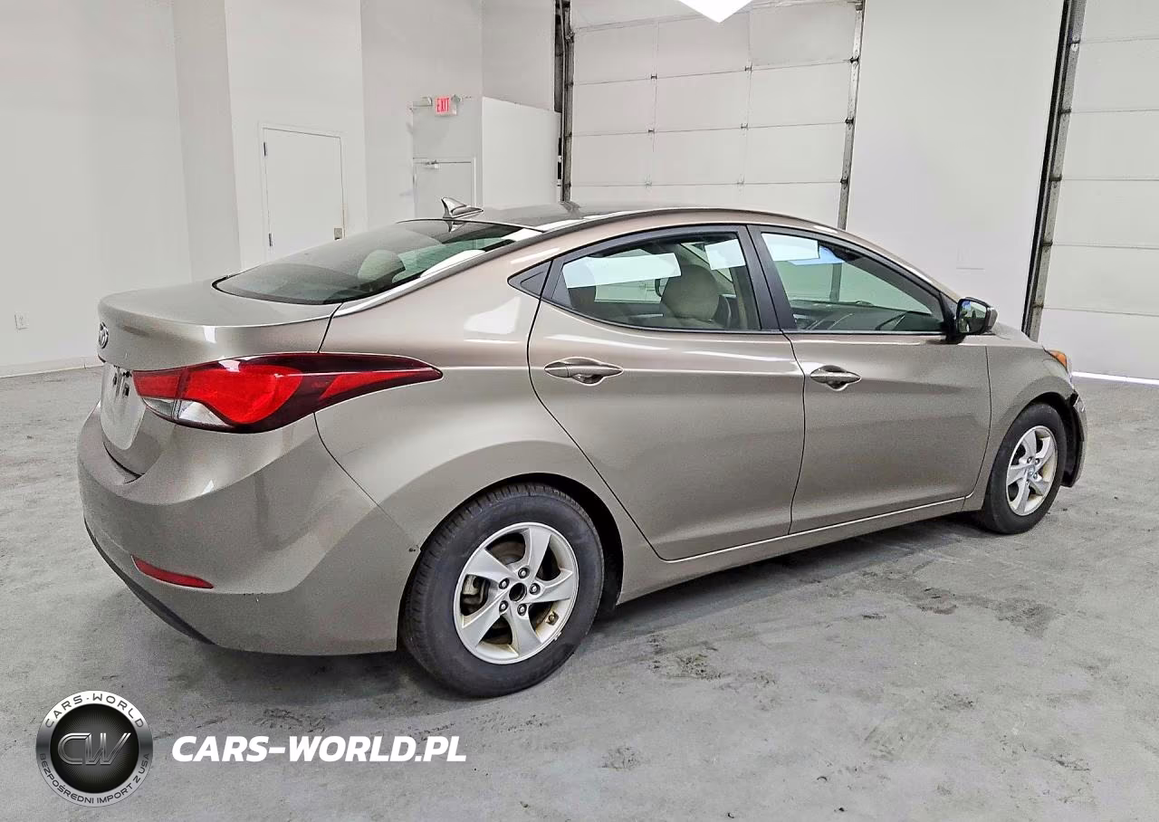 2014 Hyundai Elantra Se VIN:5NPDH4AE4EH523852 - 3
