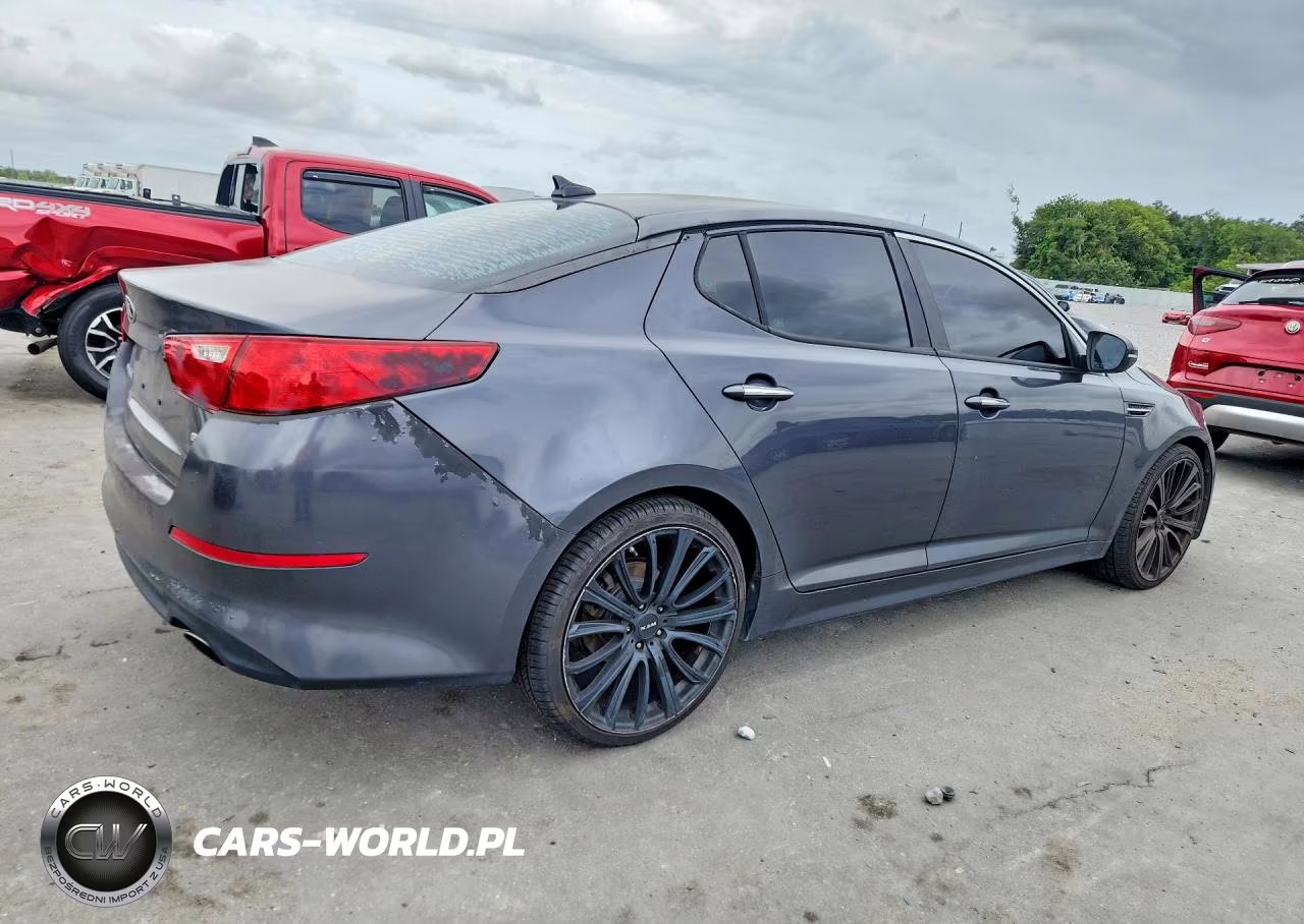 2015 Kia Optima Lx VIN:KNAGM4A73F5636961 - 3