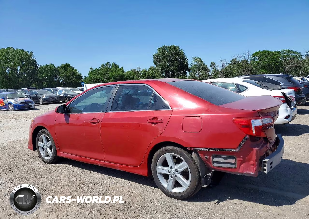 2012 Toyota Camry Se VIN:4T1BF1FK1CU582768 - 2