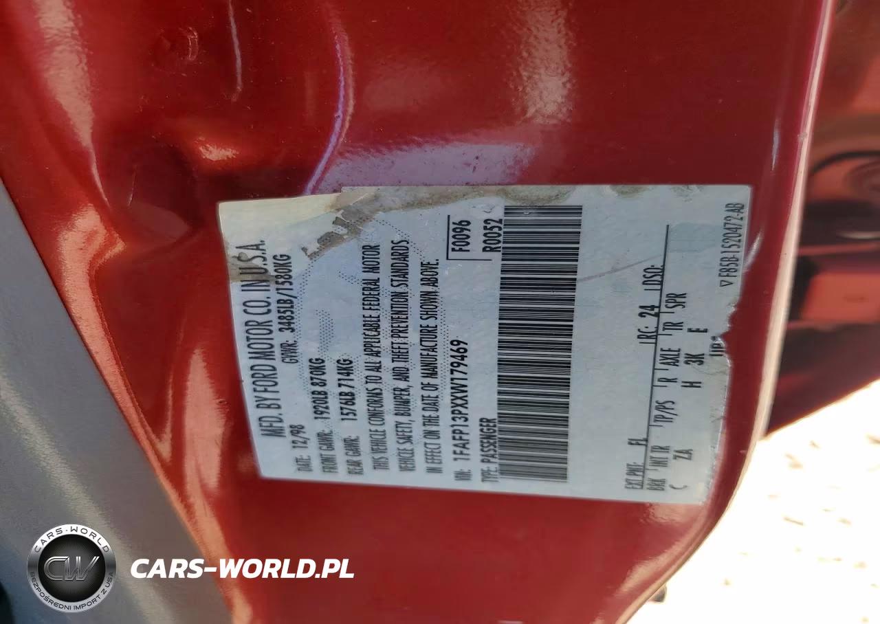 1999 Ford Escort Se VIN:1FAFP13PXXW179469 - 12