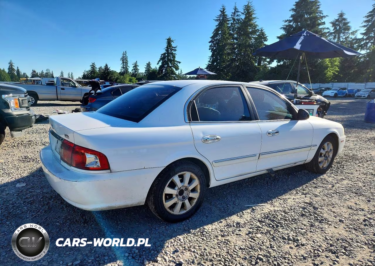 2004 Kia Optima Lx V6 VIN:KNAGD128745368077 - 3