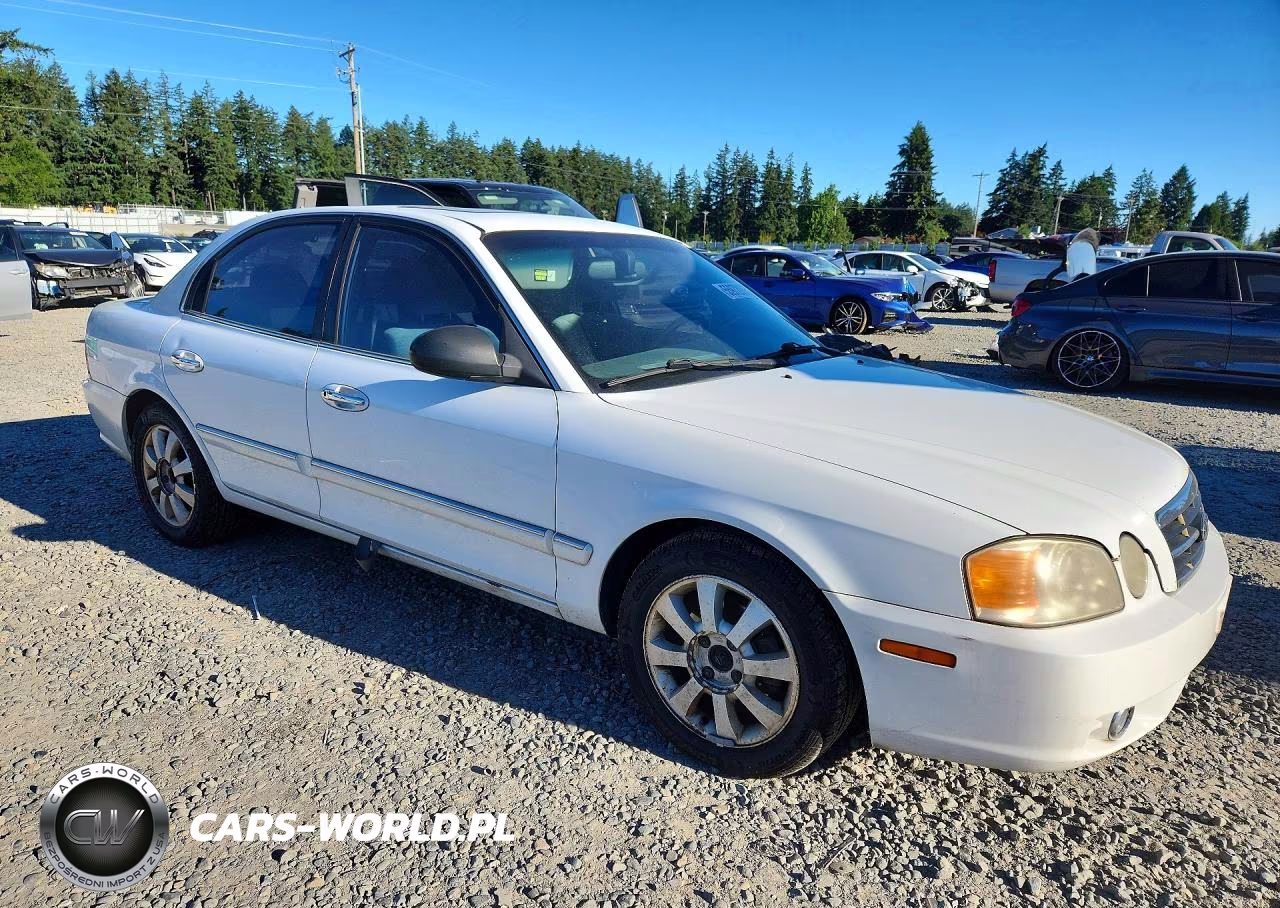 2004 Kia Optima Lx V6 VIN:KNAGD128745368077 - 4