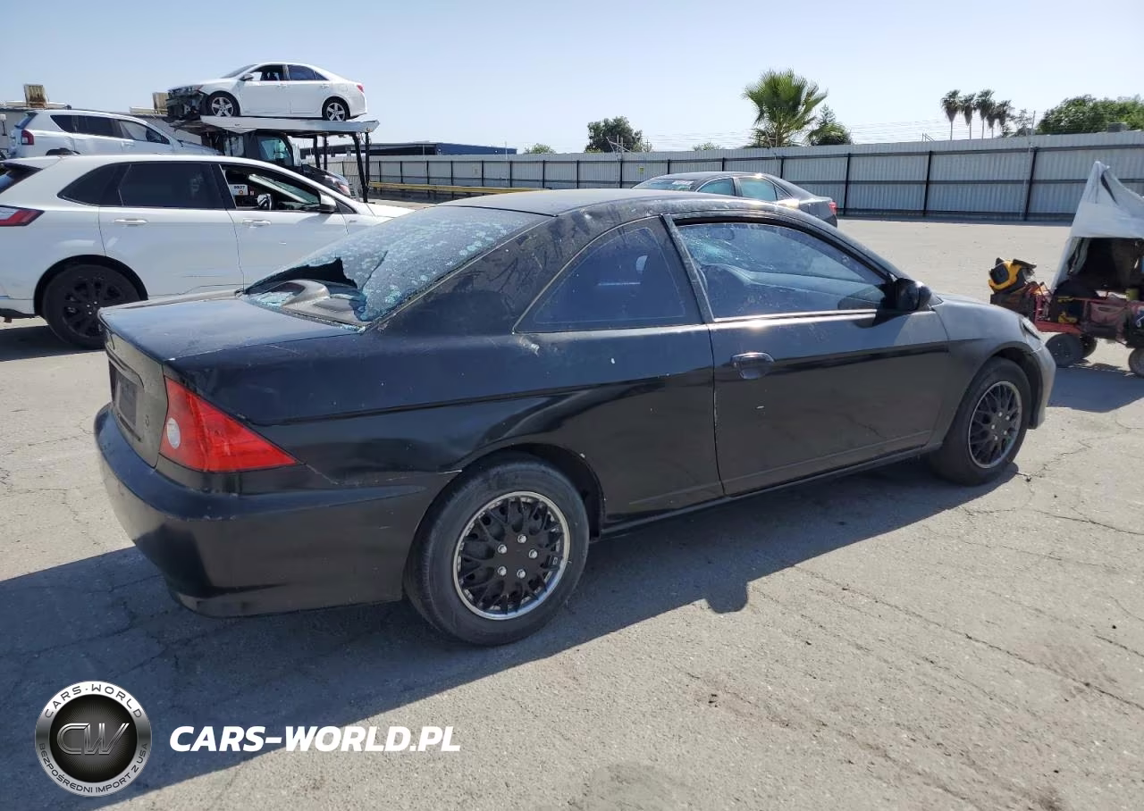 2004 Honda Civic Lx VIN:1HGEM22574L071104 - 3