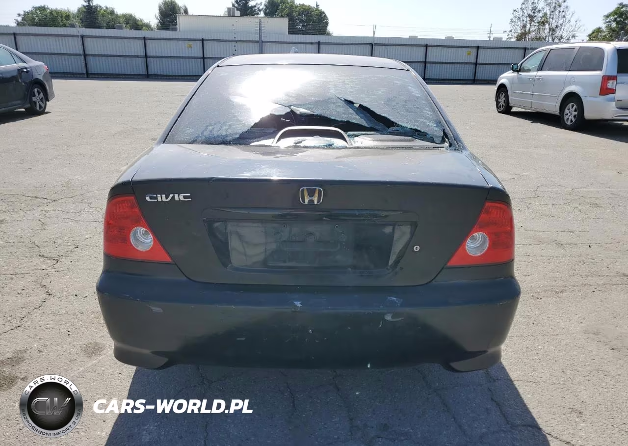 2004 Honda Civic Lx VIN:1HGEM22574L071104 - 6