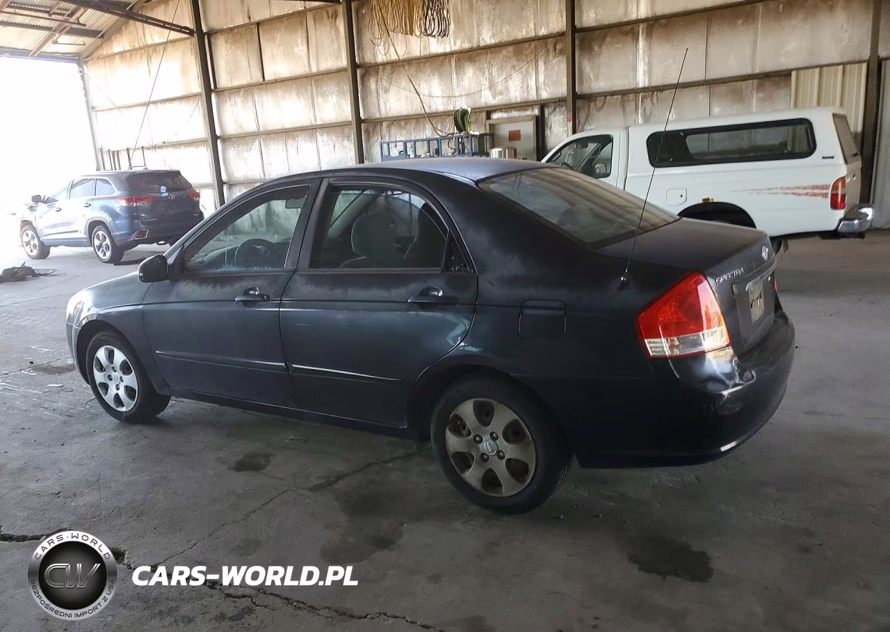 2009 Kia Spectra Lx VIN:KNAFE222995662324 - 2