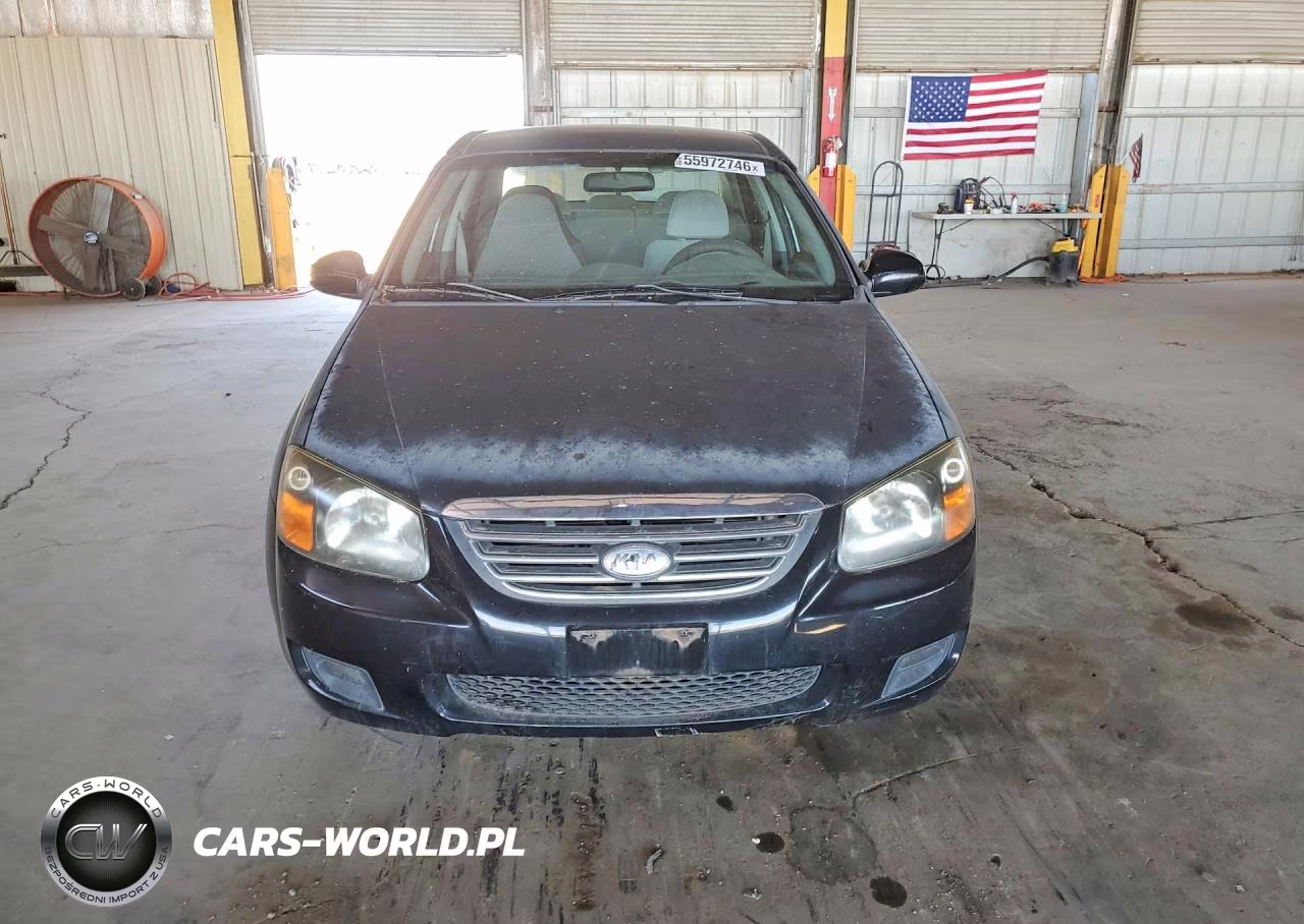2009 Kia Spectra Lx VIN:KNAFE222995662324 - 5
