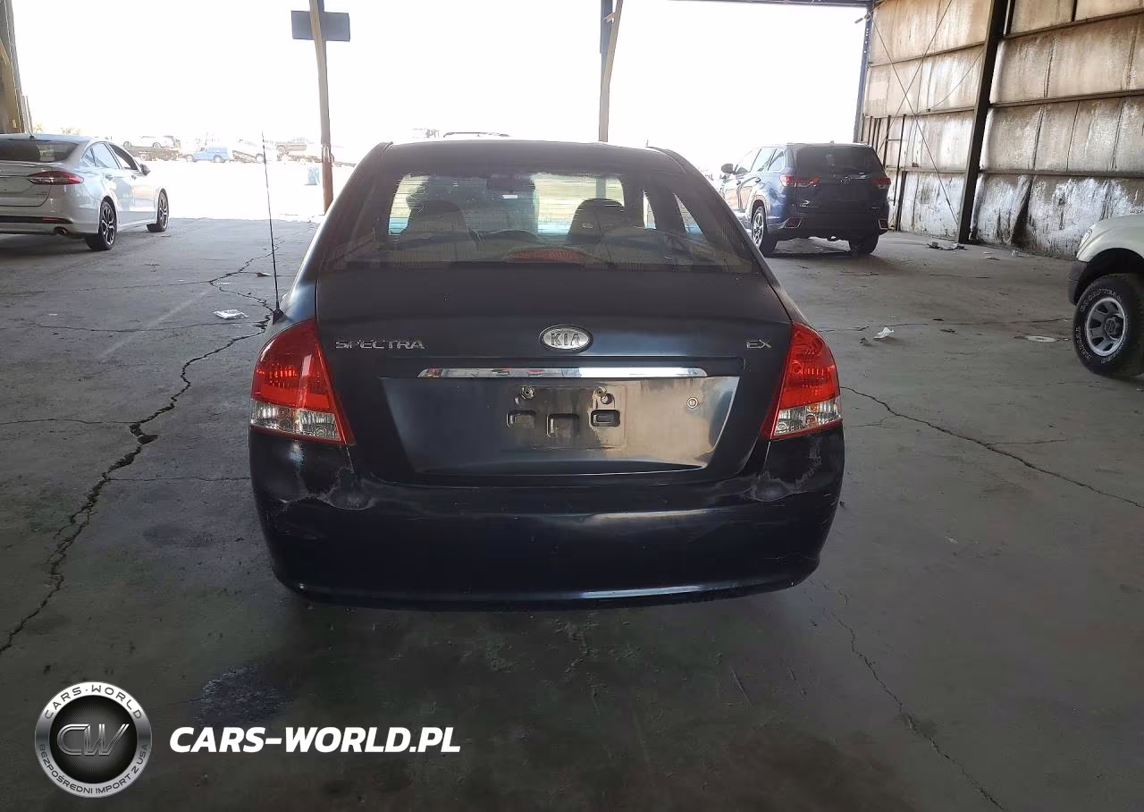 2009 Kia Spectra Lx VIN:KNAFE222995662324 - 6