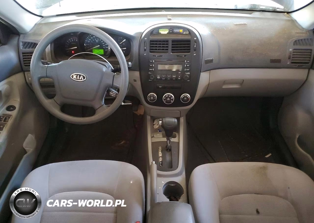 2009 Kia Spectra Lx VIN:KNAFE222995662324 - 8