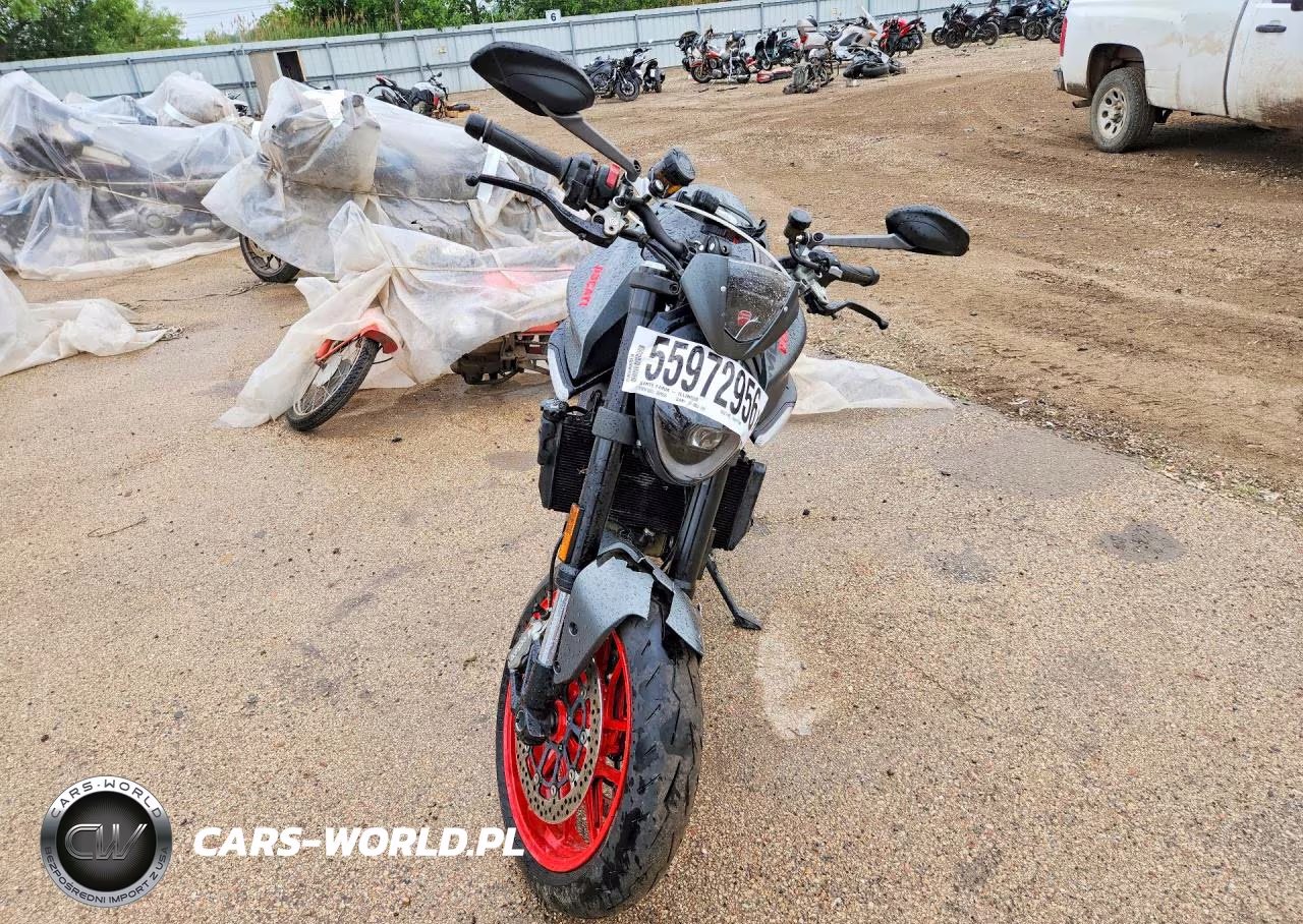 2021 Ducati Monster VIN:ZDMMAMDT9MB002483 - 2