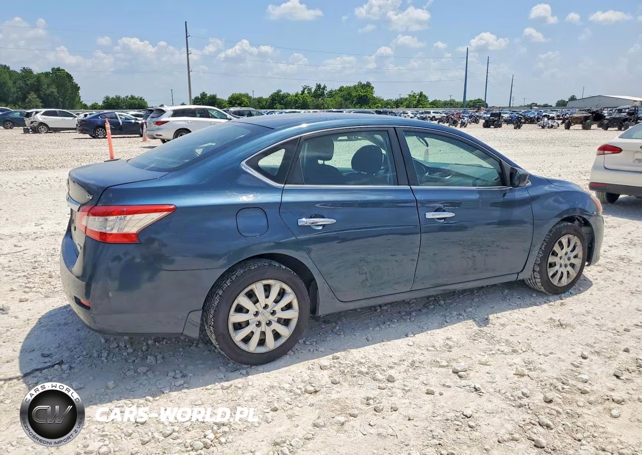 2013 Nissan Sentra S VIN:1N4AB7AP9DN902776 - 3