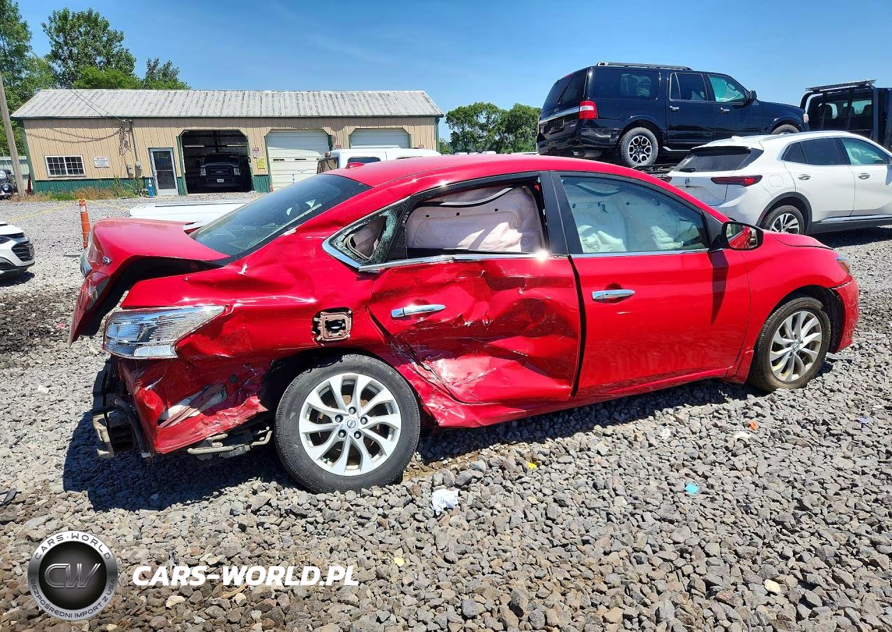 2019 Nissan Sentra Sv VIN:3N1AB7AP8KL602589 - 3