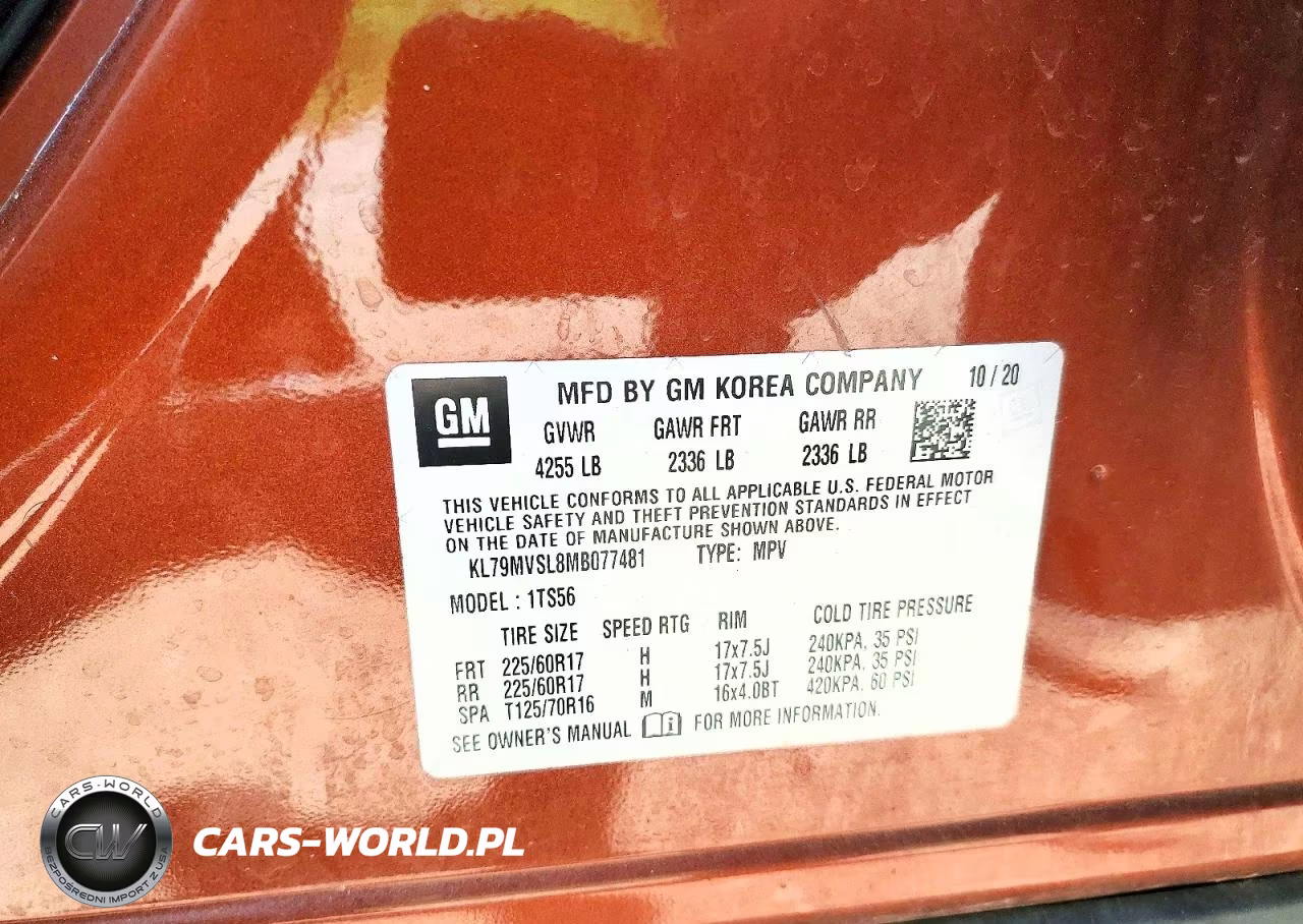 2021 Chevrolet Trailblazer Activ VIN:KL79MVSL8MB077481 - 14