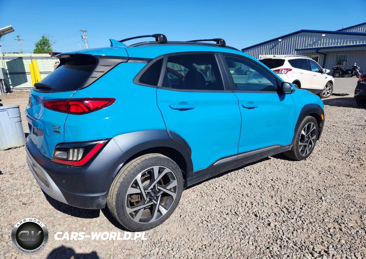 2022 Hyundai Kona Limited VIN:KM8K5CA31NU928755 - 3