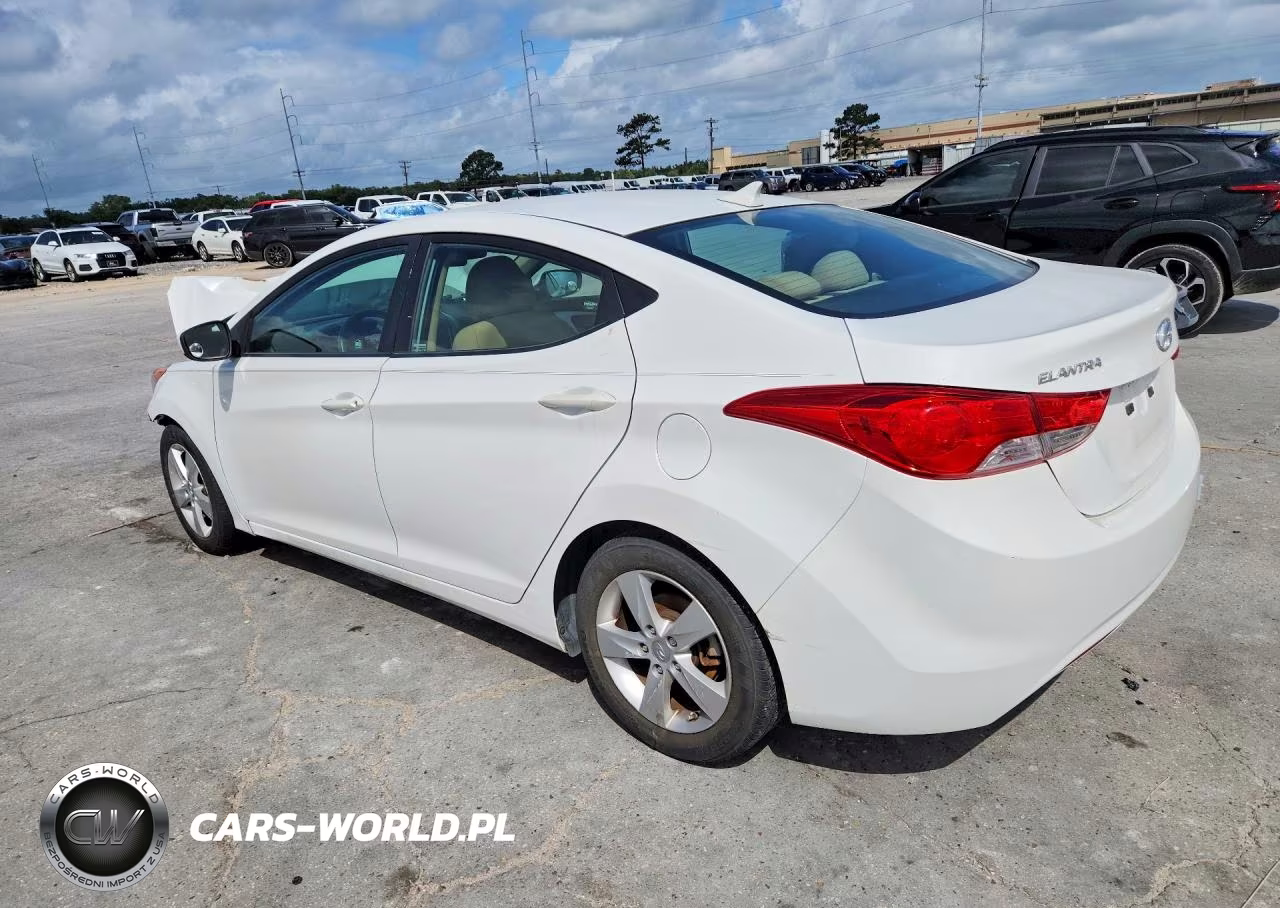 2013 Hyundai Elantra Gls VIN:5NPDH4AE6DH306849 - 2