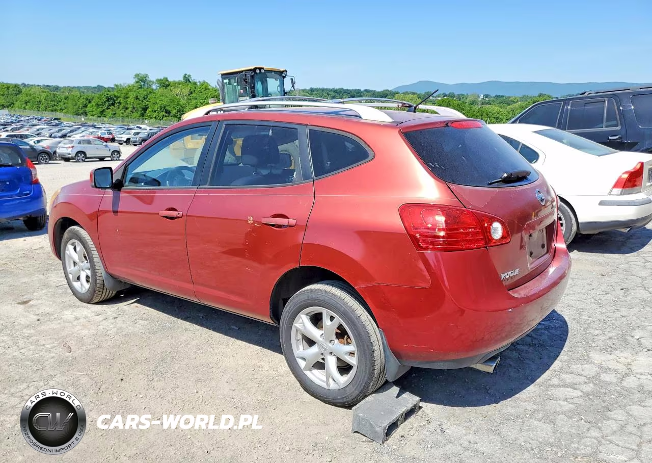 2008 Nissan Rogue S VIN:JN8AS58V78W123271 - 2