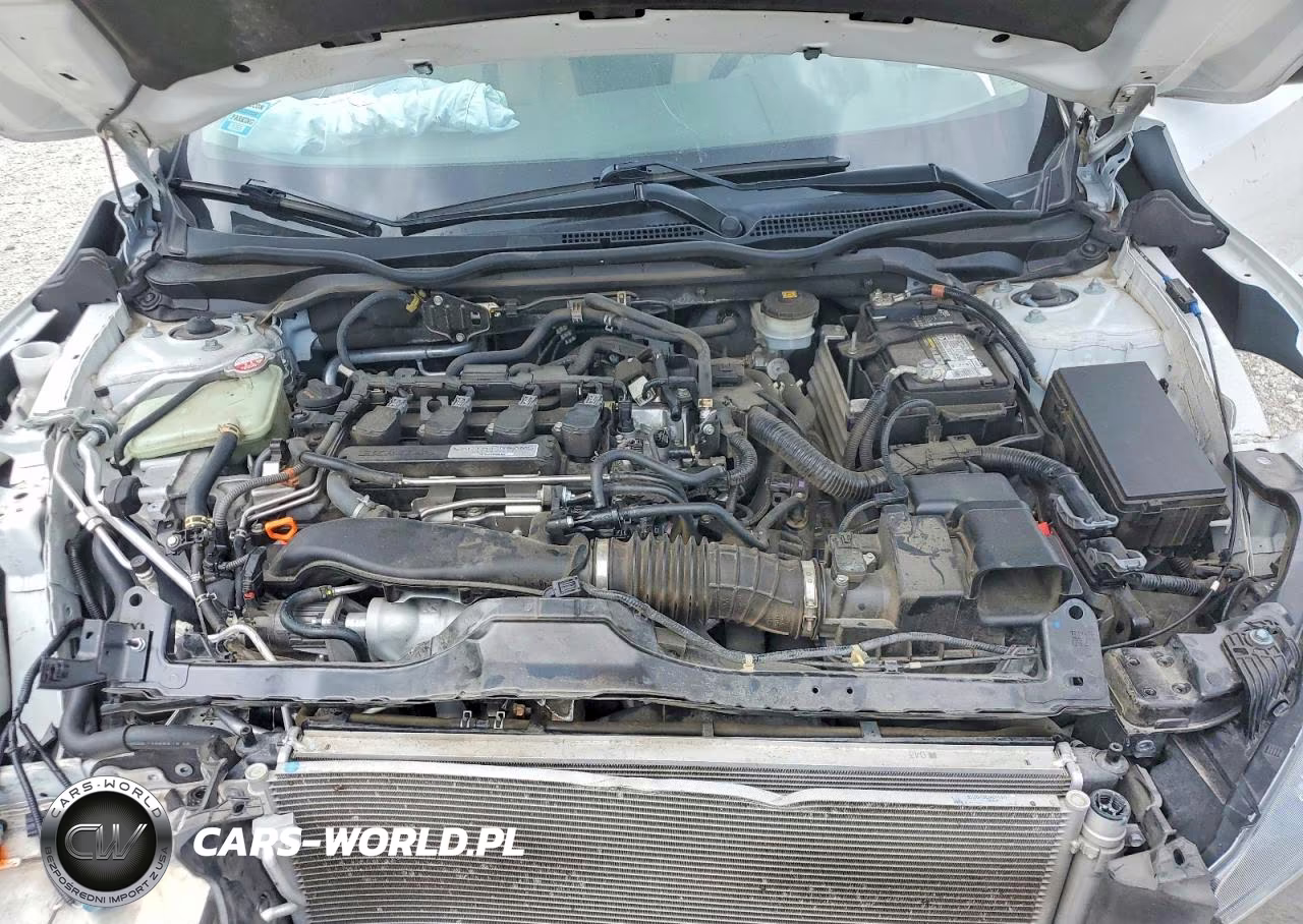 2019 Honda Civic Exl VIN:JHMFC1F71KX002117 - 11