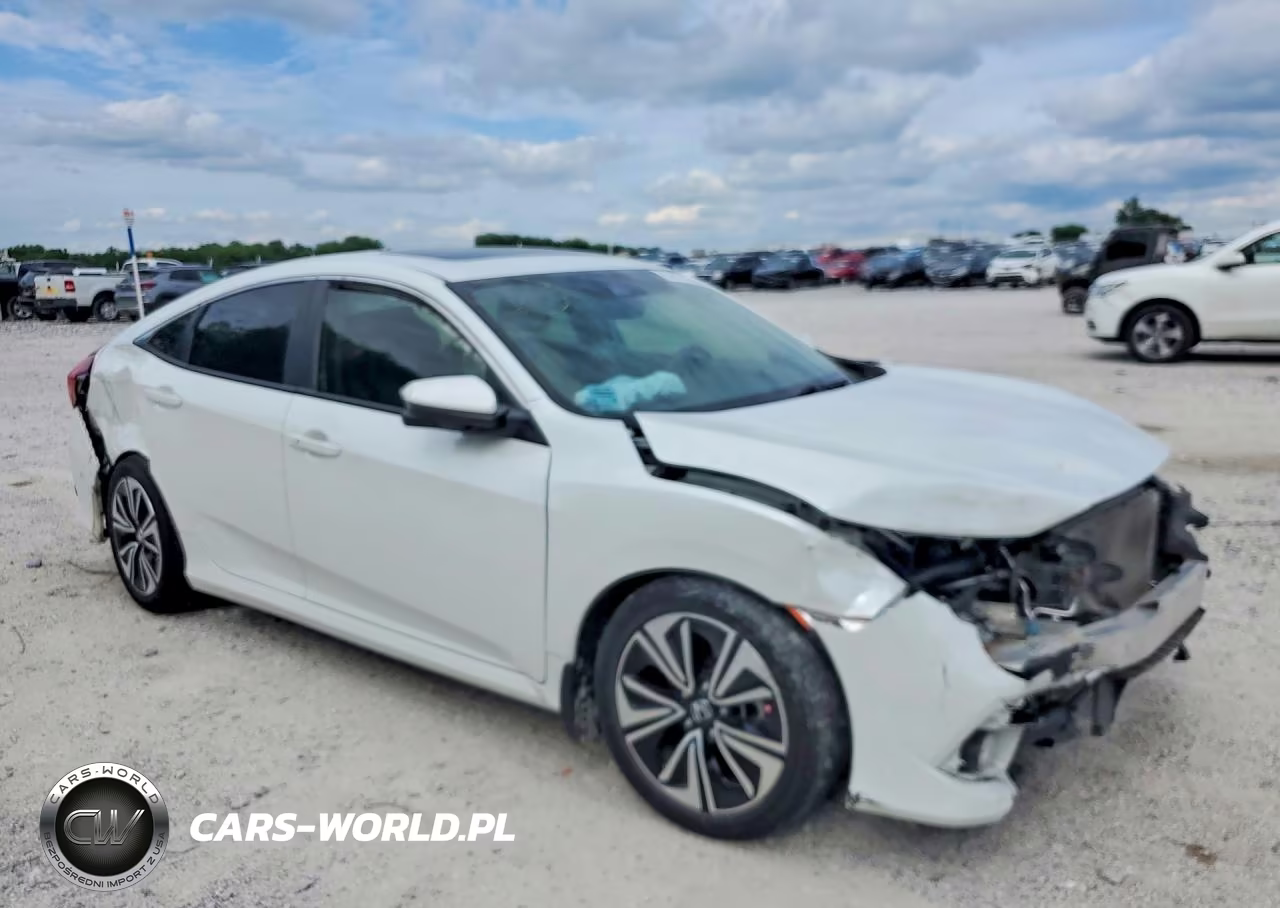 2019 Honda Civic Exl VIN:JHMFC1F71KX002117 - 4