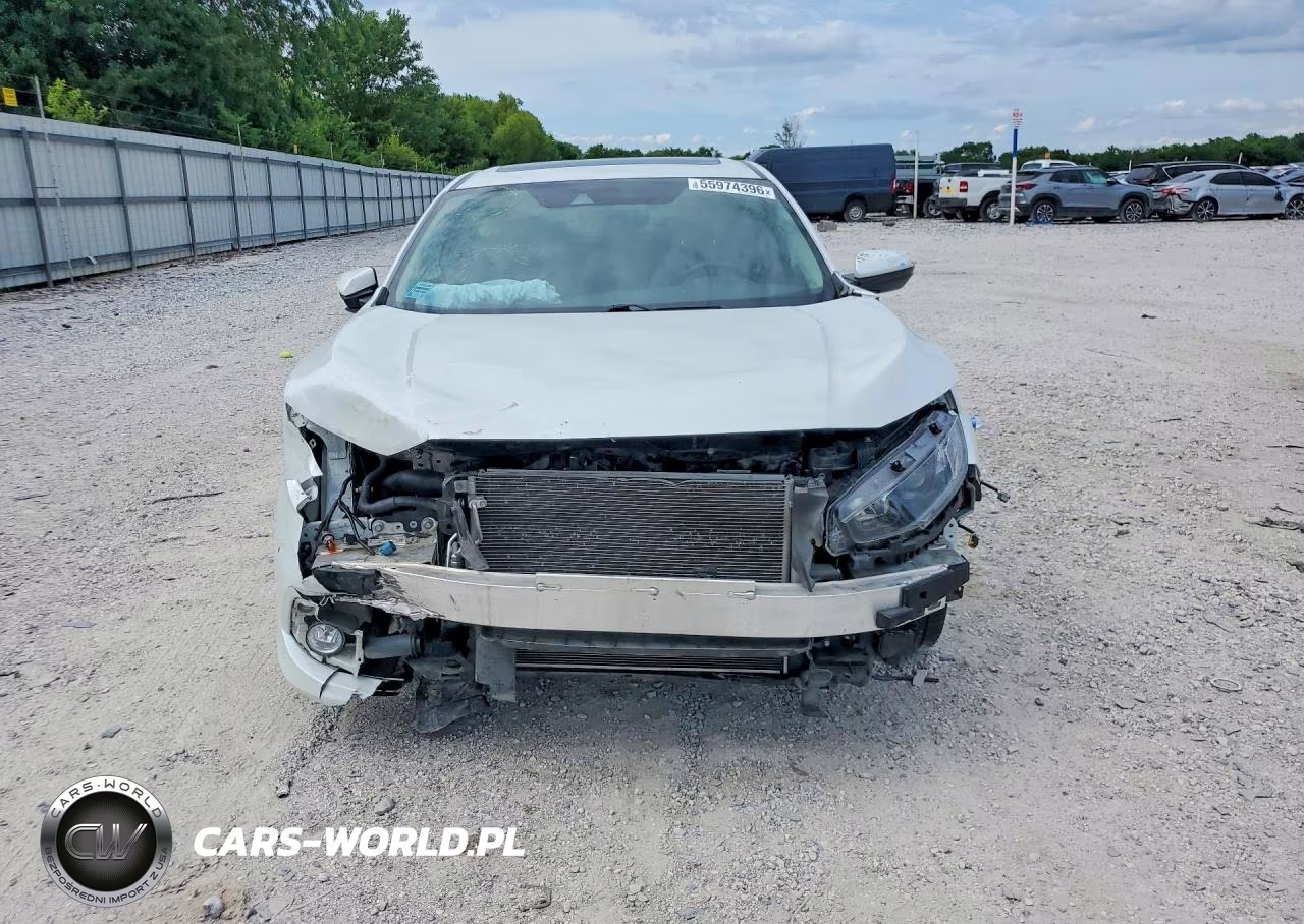 2019 Honda Civic Exl VIN:JHMFC1F71KX002117 - 5