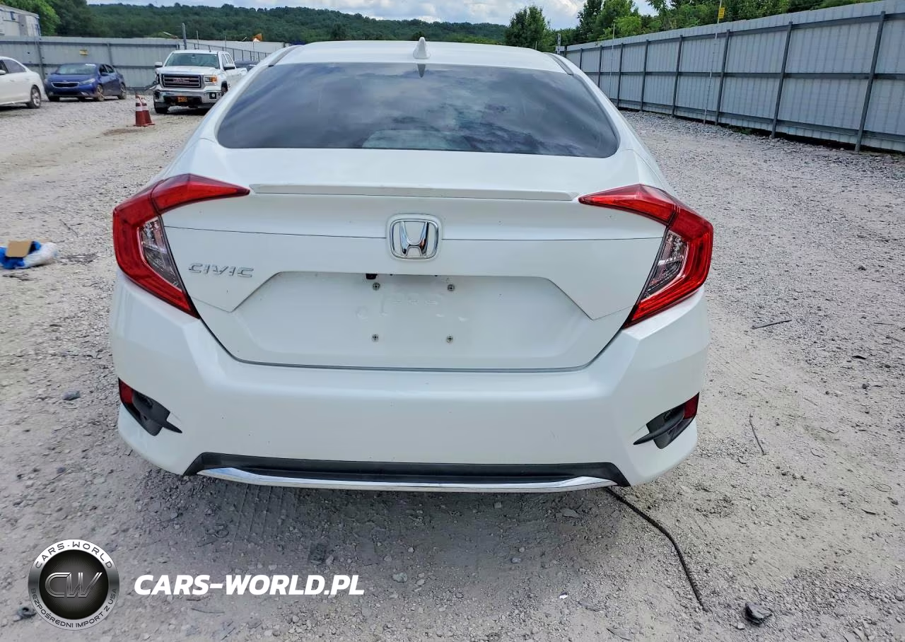 2019 Honda Civic Exl VIN:JHMFC1F71KX002117 - 6