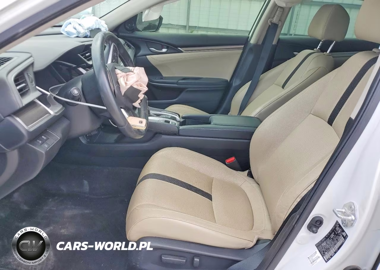 2019 Honda Civic Exl VIN:JHMFC1F71KX002117 - 7