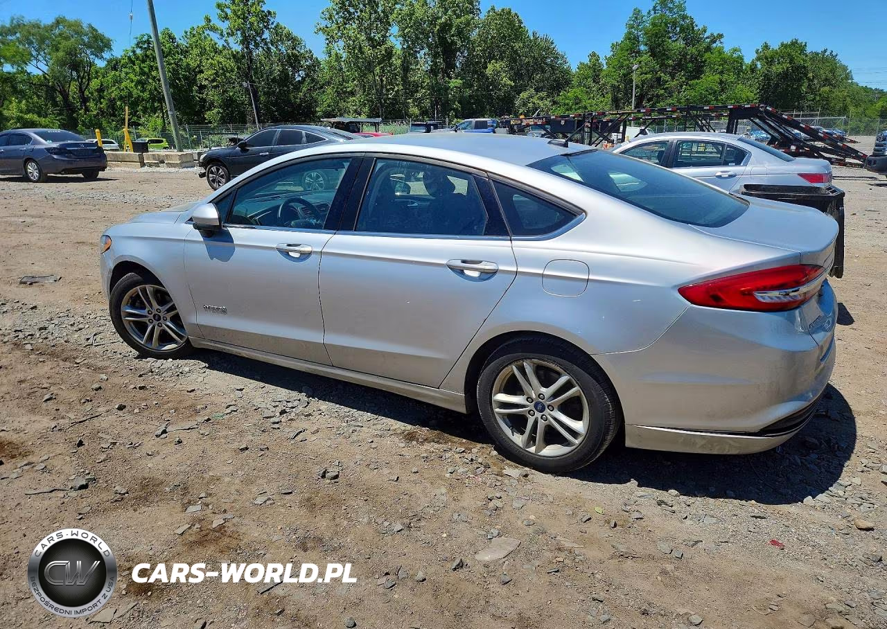 2018 Ford Fusion Se Hybrid VIN:3FA6P0LUXJR116091 - 2